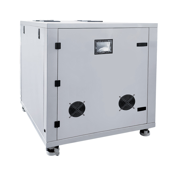 Air compressor with cabin